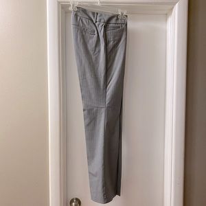 Pin Striped Gray Dress Pants / Slacks (New York & Company)